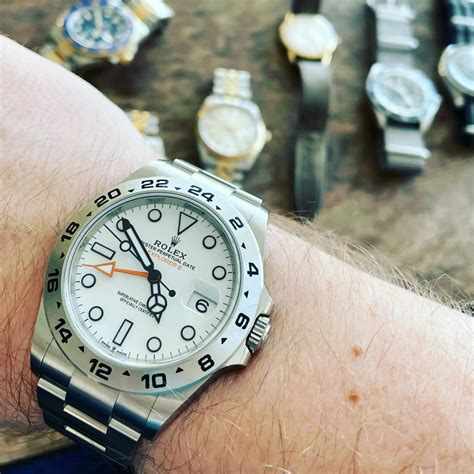 rolex explorer ii on wrist|which rolex explorer to buy.